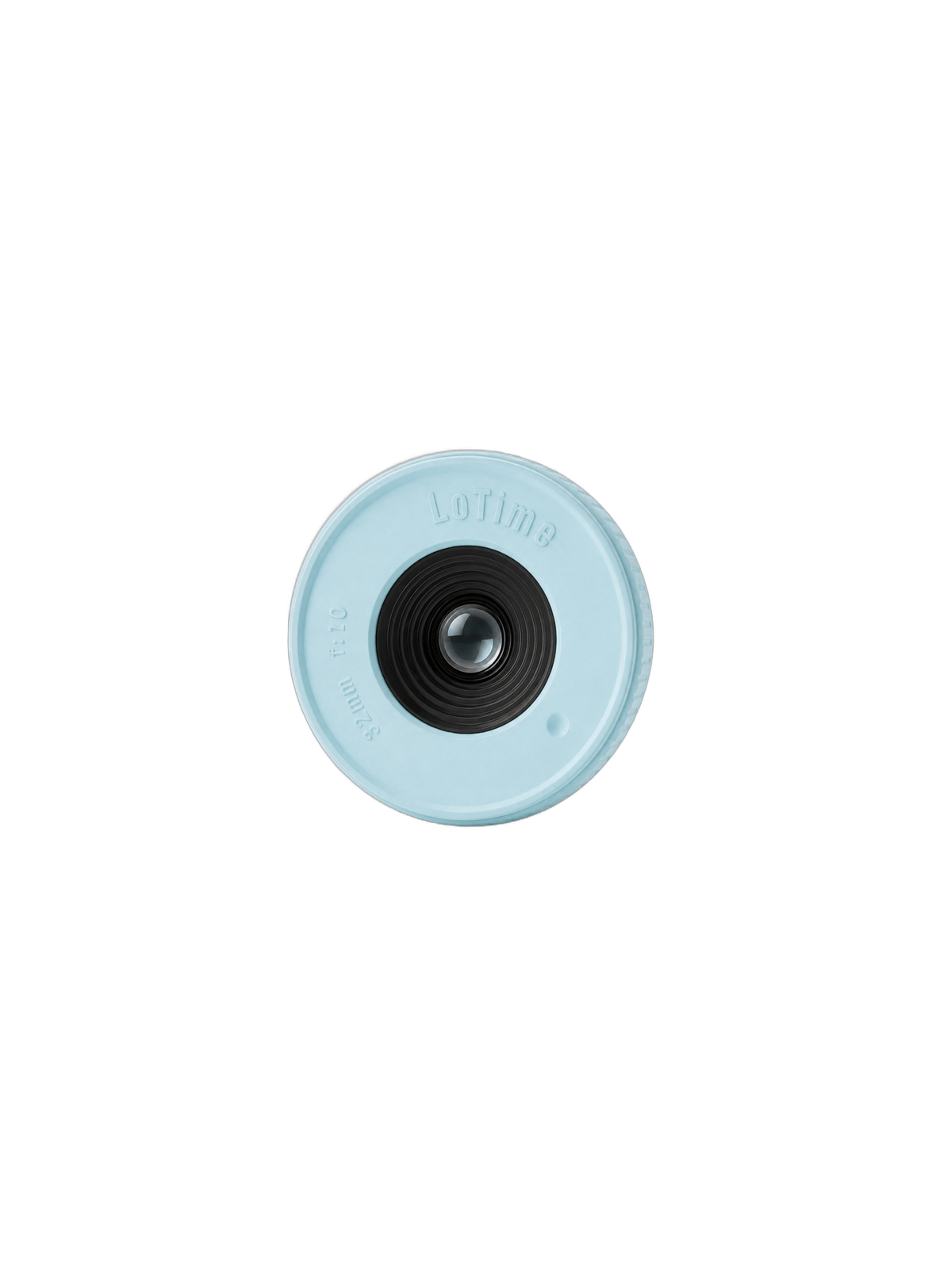 LoTime lens in Malibu blue