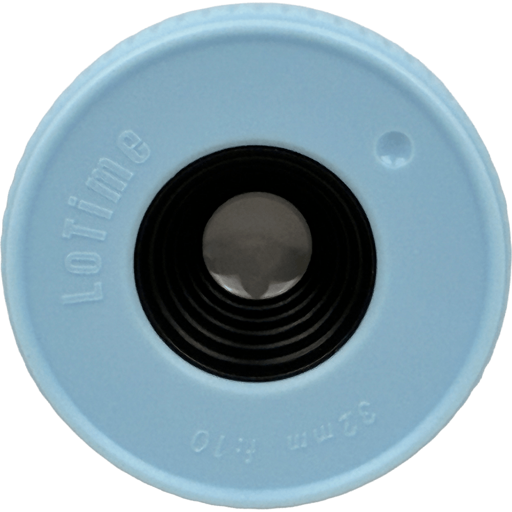 LoTime lens in Malibu blue