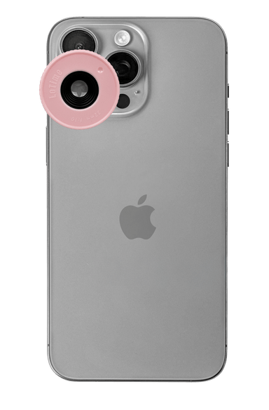LoTime lens on iPhone