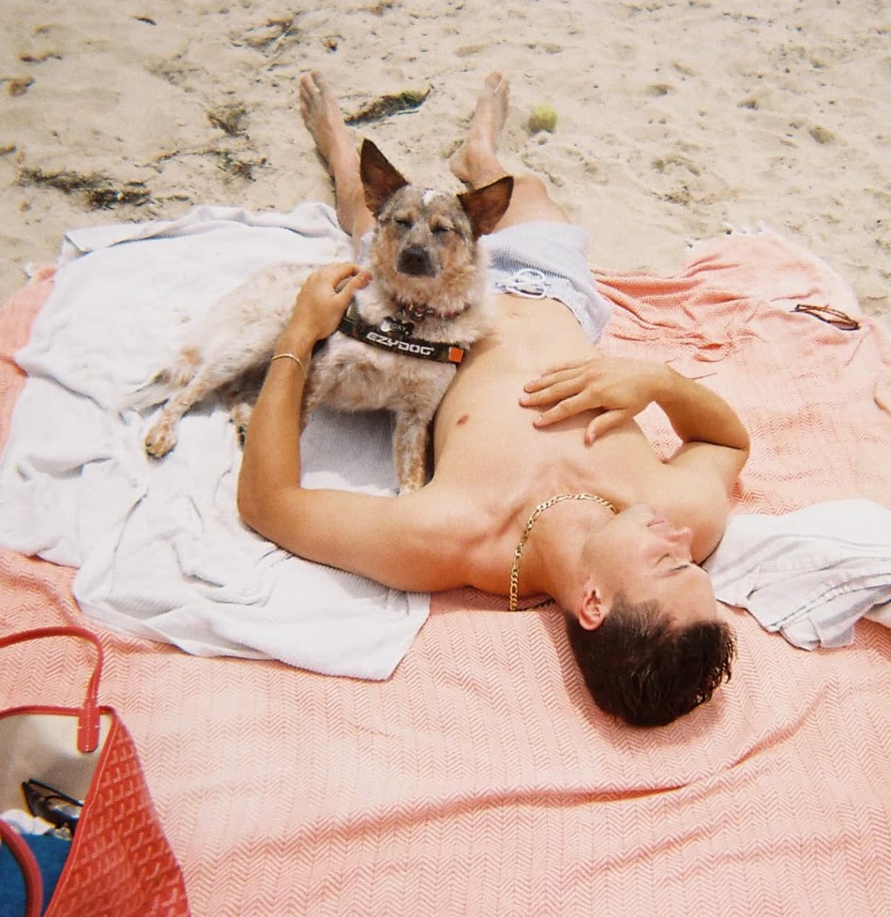 Woman holding a guitar